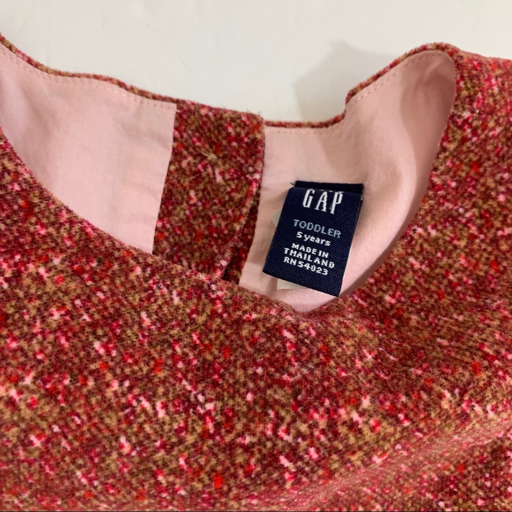 Gap Cotton Tweed Drop Waist Dress - Picture 4 of 6